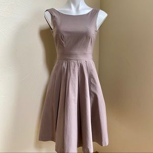 H&M taupe sleeveless dress